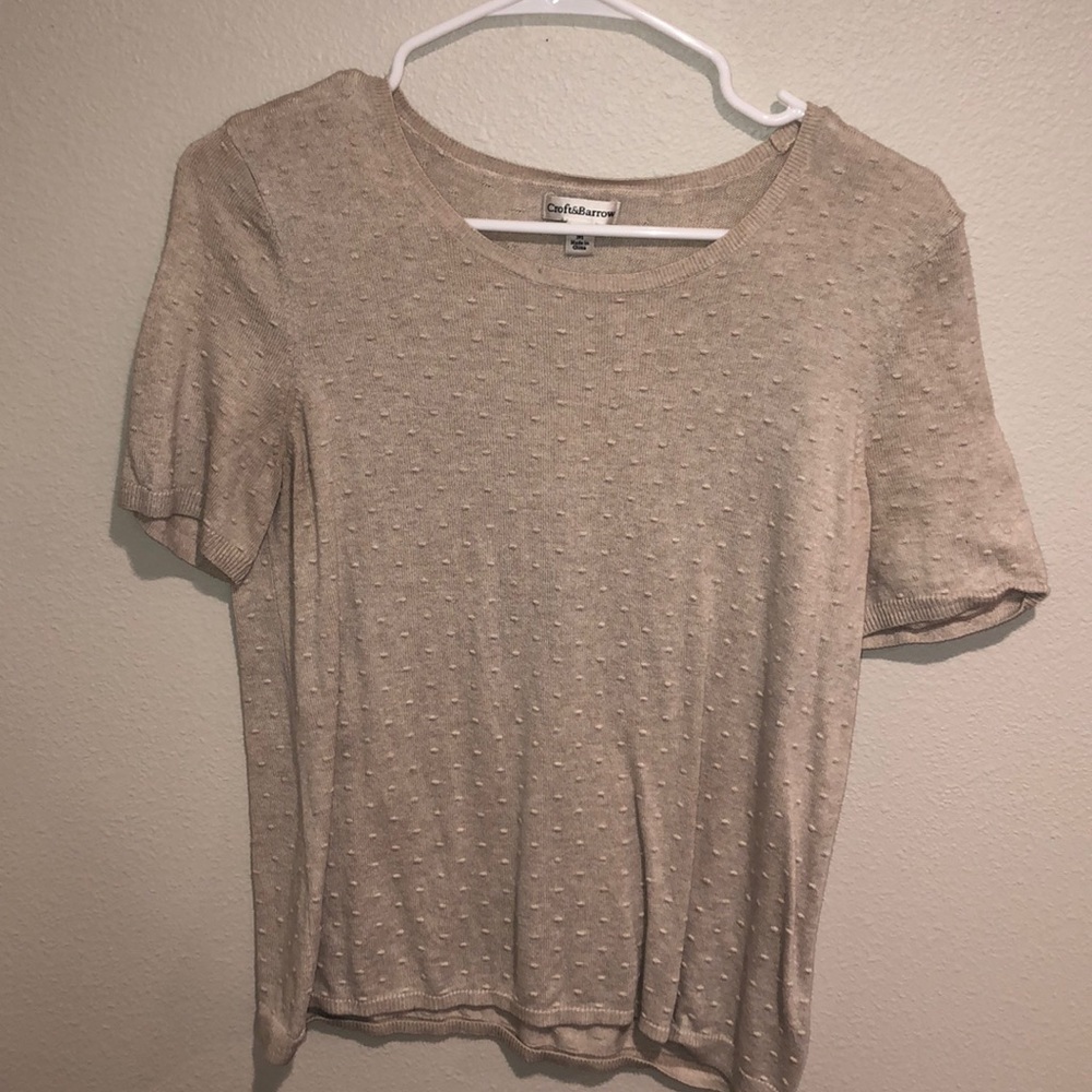 Croft’s and Barrow 3/4 sleeve T-shirt